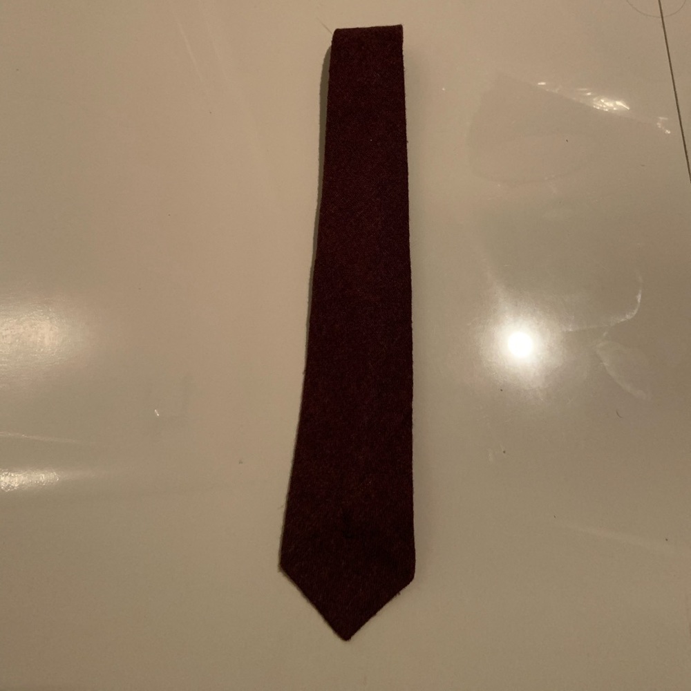 YSL wool tie